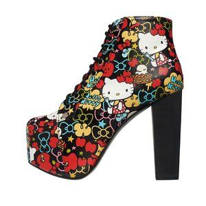 Rare Jeffrey Campbell X Hello Kitty Litas